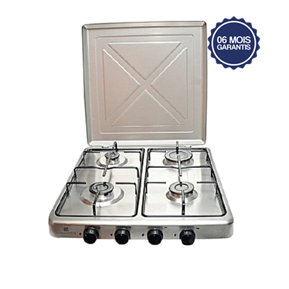 Plaque a gaz automatique NUNIX LT04-01- 04 bruleurs - 06mois garantie-iziwayCameroun Plaque a gaz automatique NUNIX LT04-01- 04 bruleurs - 06mois garantie
