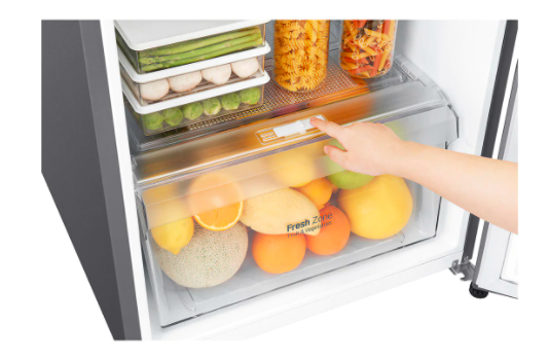 Réfrigérateur à double battant LG GN-C272SLCN - 279 Litres - Gris - 12Mois Garantis-iziwaycameroun