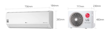 Climatiseur LG S4-Q09WA5QA -1.0CV - blanc - 12 mois garantis-iziwayCameroun