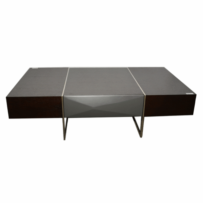 Image de TABLE BASSE 130*70*35CM CLR MARRON