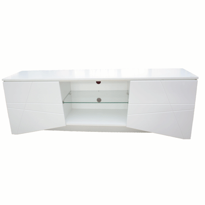 Image de MEUBLE TV CADIZ 168*39*57CM CLR BLANC
