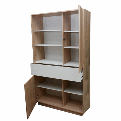 Agrandir l'image de MEUBLE MICRO ONDE101CM*181CM*40CM Image de MEUBLE MICRO ONDE101CM*181CM*40CM