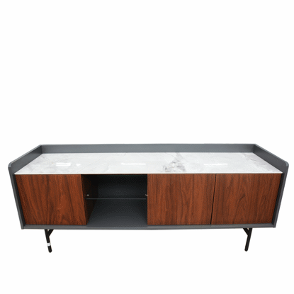 Agrandir l'image de MEUBLE TV 150*45*58 VALNUT GRIS Image de MEUBLE TV 150*45*58 VALNUT GRIS