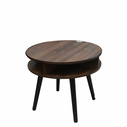 Image de TABLE DE COIN 60*60*51CM CLR VALNUT1