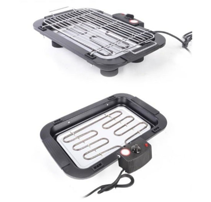 Barbecue électrique - 2000W - Noir