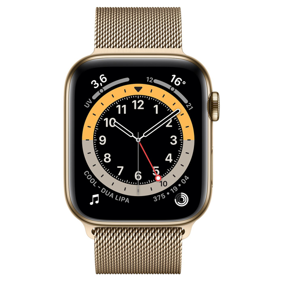 Image sur Bracelet en boucle milanaise 42-44MM pour votre Apple Watch serie 1-6