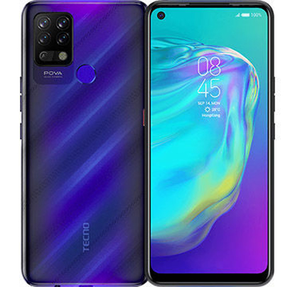 Agrandir l'image de Tecno POVA - 128GB / 6GB - 8 MP / 16MP+2MP+2mp - 6000mAh - garantie 12 mois Image de Tecno POVA - 128GB / 6GB - 8 MP / 16MP+2MP+2mp - 6000mAh - garantie 12 mois