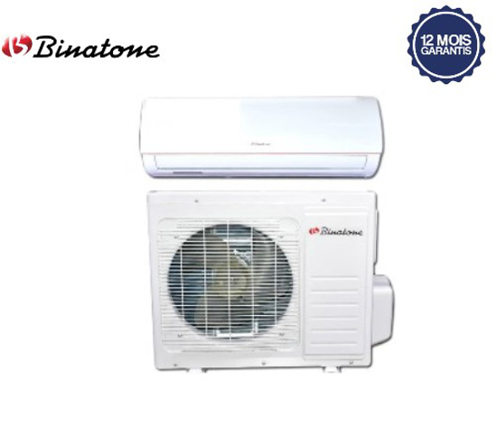 Climatiseur Binatone ACST-09 - 9000BTU /1,25cv - Blanc - 12Mois Garantis