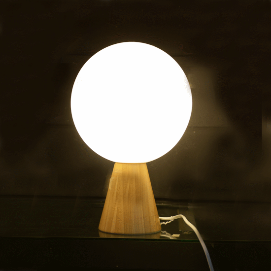 Image sur Lampe de chevet 26 cm en ceramique