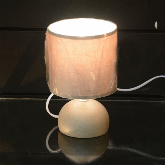 Lampe de chevet en céramique - 23 cm