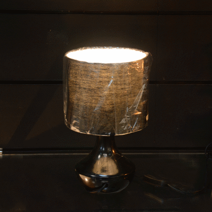 Image de LAMPE DE CHEVET H 27CM 3AS CLR 1C/6AC // 223435