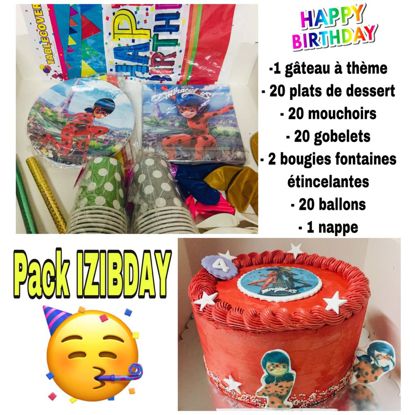Image de GATEAU ET ACCESSOIRES ANNIVERSAIRE/LADYBUG