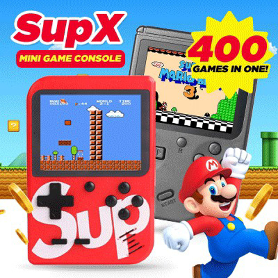 Image sur GameBoy Sup 400 jeux interne - Noir