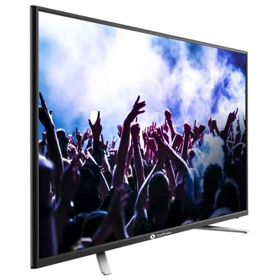 Startimes TV Led Numérique 43'' E43BJL4HH  avec Décodeur Intégré HD – LED – Noir – 12mois + Parabole + 1 Mois D’abonnement offert