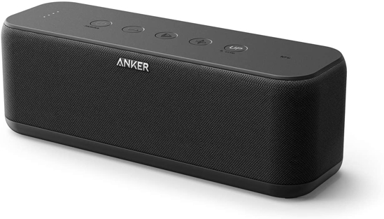 Image sur Enceinte Bluetooth Portable Anker SoundCore Boost 20W avec Fonction BassUp, Technologie NFC, Microphone et Chargement USB - NOIR - 12 MOIS