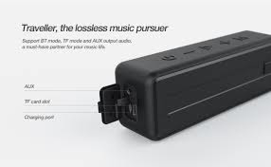 Image sur Haut-parleur Bluetooth portable Nillkin W1 TWS avec son stéréo supérieur - NOIR - 6 MOIS
