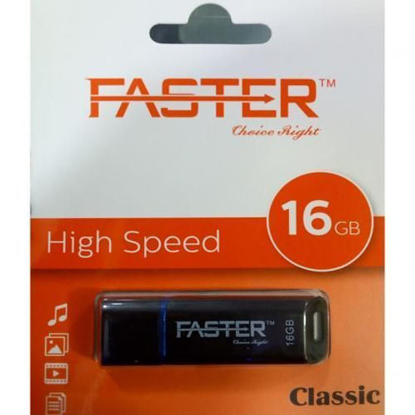 Image de Clé USB FASTER - 16Go - Noir