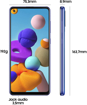 Image sur Samsung Galaxy A21s - 64GB+4GB - 48Mpx/16Mpx - Blanc - 12Mois Garantis