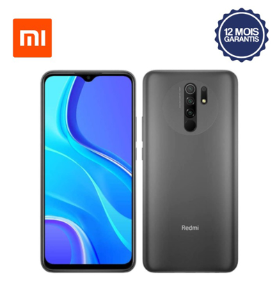 Agrandir l'image de Xiaomi Redmi 9 - 32GB/3GB - Dual SIM - AI QUAD CAMÉRA 6.53" Full HD - 5020mAh - 12 mois Garantis Image de Xiaomi Redmi 9 - 32GB/3GB - Dual SIM - AI QUAD CAMÉRA 6.53" Full HD - 5020mAh - 12 mois Garantis