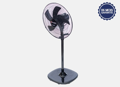Ventilateur Binatone sur pied TS-1880MK2 - Noir - 06Mois Garantis-iziwaycameroun
