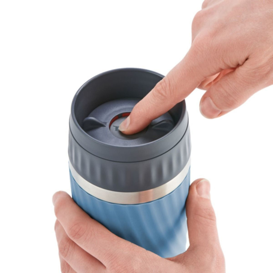 Image sur Travel Mug Wave 0.36L - Téfal - N2011810 - Bleu - 6 Mois Garantis