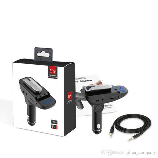 Image sur ER9 multifonctions Lecteur MP3 sans fil Bluetooth 4.2 Casque double USB Chargeur FM Radio - Noir - 6 Mois