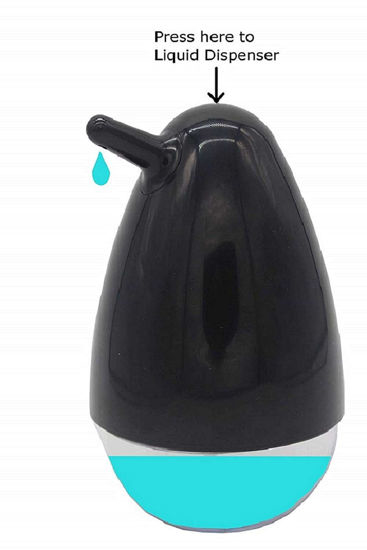 Distributeur rechargeable de désinfectant - 400 ml - Pompe/presse -  Mains-iziwaycameroun