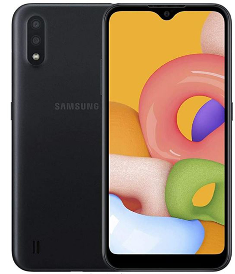 Samsung Galaxy A01 -  5.7" - 16Go / 2Go - Dual SIM - Scanner d'empreintes digitales - 24 mois Garantis-iziwaycameroun