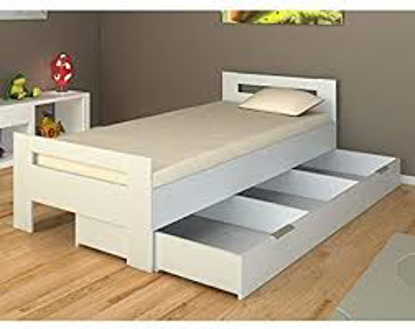 Agrandir l'image de Lit enfant   0,90X1,90CM   SUR COMMANDE Image de Lit enfant   0,90X1,90CM   SUR COMMANDE