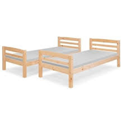 Agrandir l'image de Lit enfant  jumeaux 090X190CM  SUR COMMANDE Image de Lit enfant  jumeaux 090X190CM  SUR COMMANDE