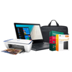Image sur pack complet ACER ASPIRE Core I3 plus Imprimante MFP HP 2630 plus Sac et  souris sans fil,  Antivirus et Disque Dure 1To