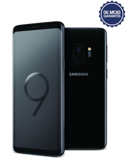 Samsung Galaxy S9  - 64Go HDD /4Go RAM - Emprunte digitale - Noir - 06 Mois de Garantie-iziwaycameroun