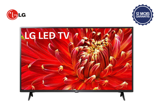 Téléviseur LG 43" LM6300 - LED - Full HD - Smart TV - noir - 12 mois garantis-iziwayCameroun	