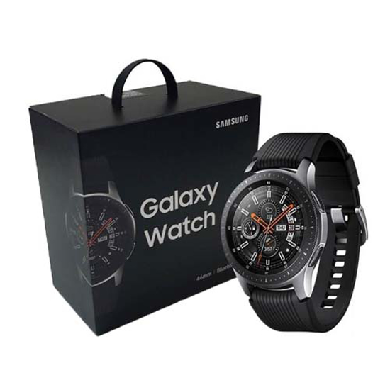 Image sur Samsung Galaxy-Watch-SM-R800-Smartwatch-ROM 4GO-RAM750MO-46mm-noir