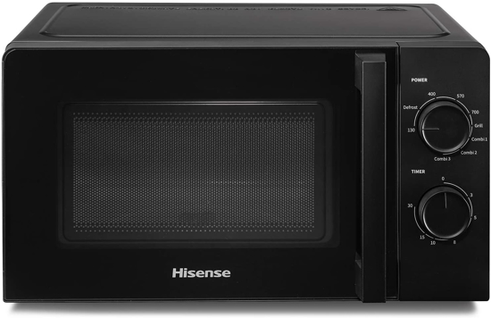 Image sur Hisense Micro-ondes Mécanique Four - H20MOBS1HG - Capacité 20 L - 700 W - Blanc - 06Mois Garanti