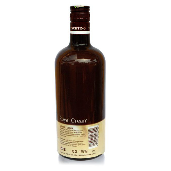 Image sur Whisky Crème Yatching Royal - 70 cl - 17% alc - 2 Pièces