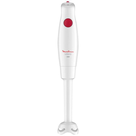 Mixeur plongeant TURBOMIX PLUS V2 Moulinex DD12A110 - 350 W - Blanc - 6 Mois Garantis-iziwaycameroun