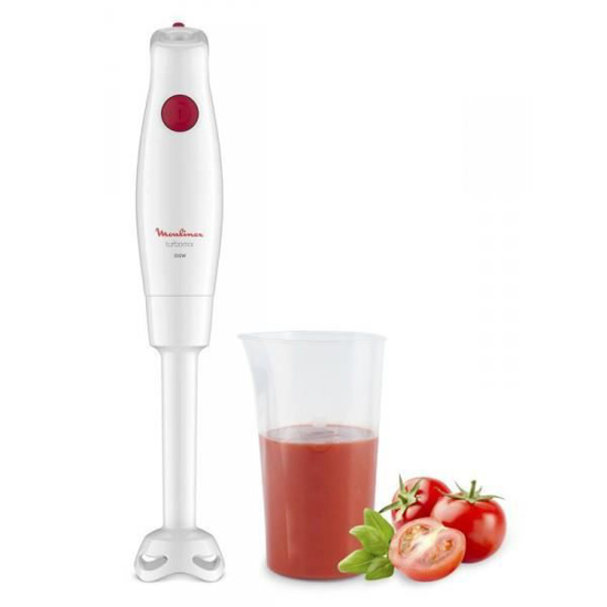 Mixeur plongeant TURBOMIX PLUS V2 Moulinex DD12A110 - 350 W - Blanc - 6 Mois Garantis-iziwaycameroun