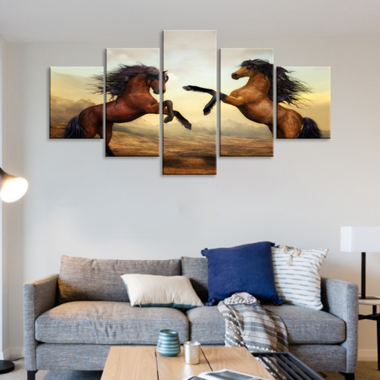 Image sur Tableaux Decoration Murale Photo Image Artistique Photographie Graphique galopage des chevaux
