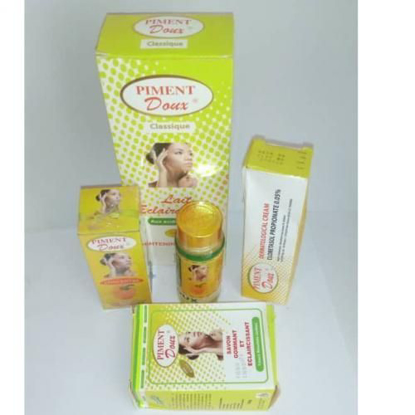 Agrandir l'image de Gamme Piment Doux - Concentré + Lotion + Savon + Tube + Lait de Toilette Image de Gamme Piment Doux - Concentré + Lotion + Savon + Tube + Lait de Toilette
