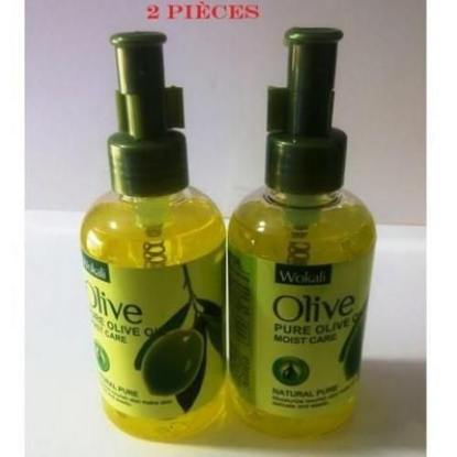 Agrandir l'image de Huile D'olive Pure - Soin Humide Pour Peau Et Cheveux - 180ml - 2 Pièces Image de Huile D'olive Pure - Soin Humide Pour Peau Et Cheveux - 180ml - 2 Pièces