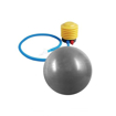 Image sur Ballon De Gymnastique - 65 cm - Gris