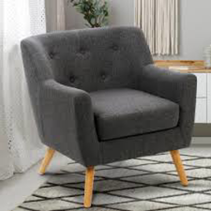 Agrandir l'image de Fauteuil 80X80Cm gris foncé Image de Fauteuil 80X80Cm gris foncé