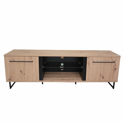 Agrandir l'image de MEUBLE TV SARDINA170X42X54CM CLR BOIS Image de MEUBLE TV SARDINA170X42X54CM CLR BOIS