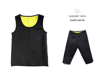 Image sur Top Sauna Shaper + Pantalon Chauffant - Noir Et Jaune