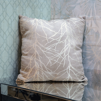 Image de COUSSIN 45X45CM 400 GRS 100%COTON CLR BEIGE