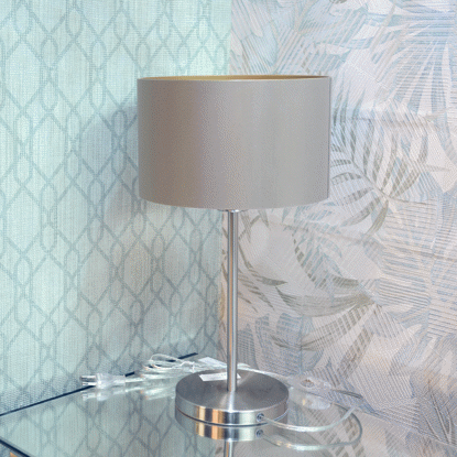 Image de LAMPE DE TABLE 42X23CM MASERLO E27 / 240717