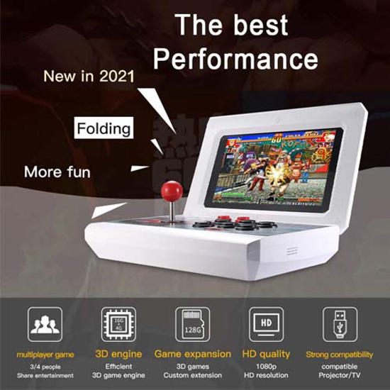 Image sur Vikusha Vgame1 Pro Game Player Écran HD 10.1 pouces-blanc