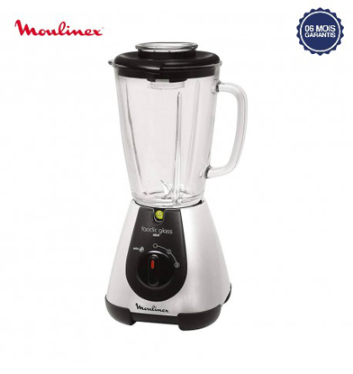 Blender Moulinex faciclic glass LM310E10 - 500W - Noir et gris - 6 Mois Garantis Blender Moulinex faciclic glass LM310E10 - 500W - Noir et gris - 6 Mois Garantis-iziwaycameroun