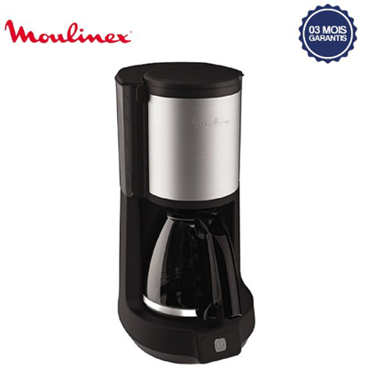 Cafetière filtre Moulinex FG 360D10 - 1000W - 1.25 L - Noir - 03 Mois Garantis-iziwaycameroun Cafetière filtre Moulinex FG 360D10 - 1000W - 1.25 L - Noir - 03 Mois Garantis